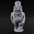 Roll Up Roll Up Devil Entertainer A Miniature for Dungeons and Dragons, Pathfinder or other TTRPGs