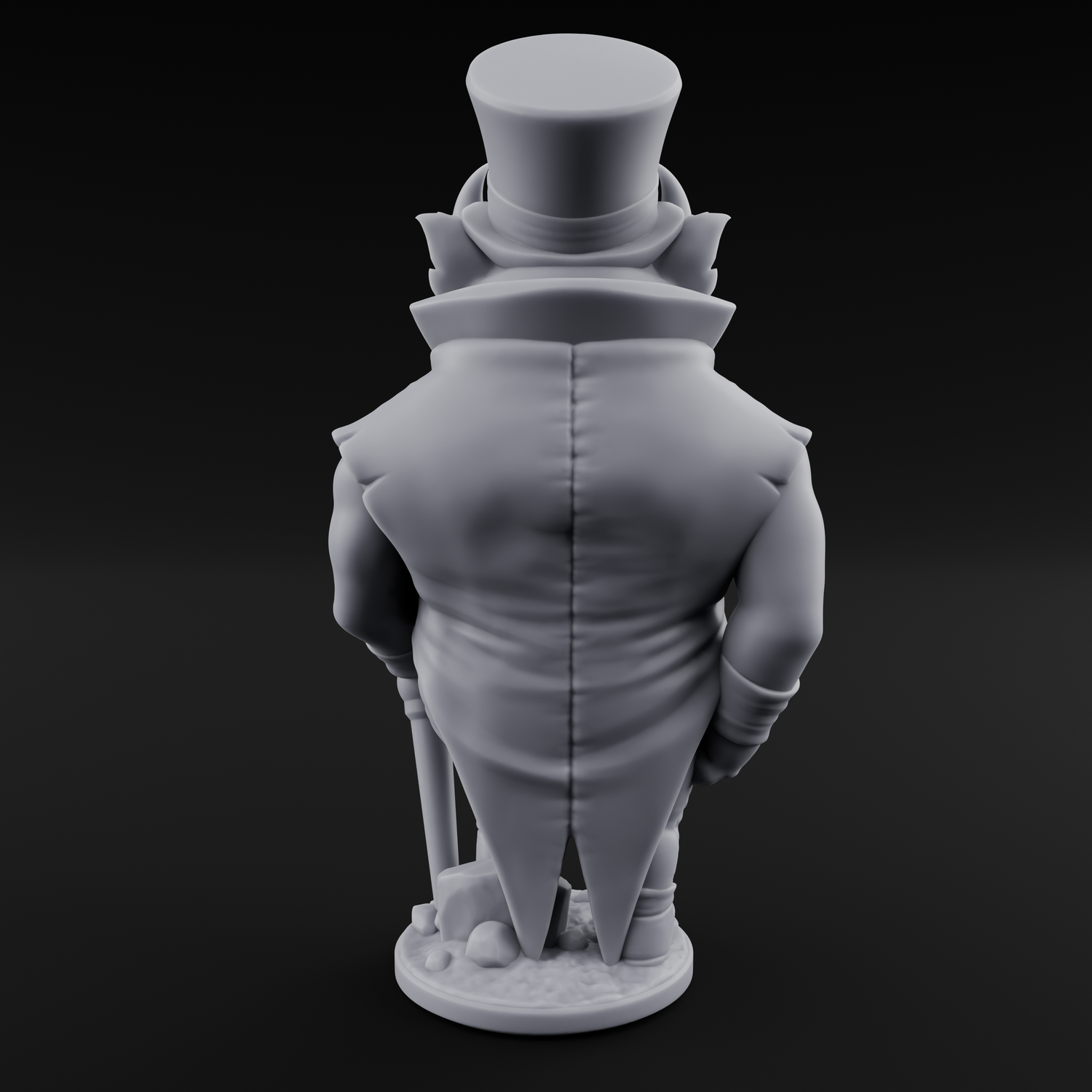 Roll Up Roll Up Devil Entertainer A Miniature for Dungeons and Dragons, Pathfinder or other TTRPGs