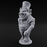 Roll Up Roll Up Devil Entertainer A Miniature for Dungeons and Dragons, Pathfinder or other TTRPGs