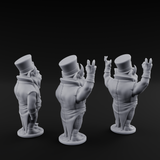 Roll Up Roll Up Devil Entertainers Miniature for Dungeons and Dragons, Pathfinder or other TTRPGs