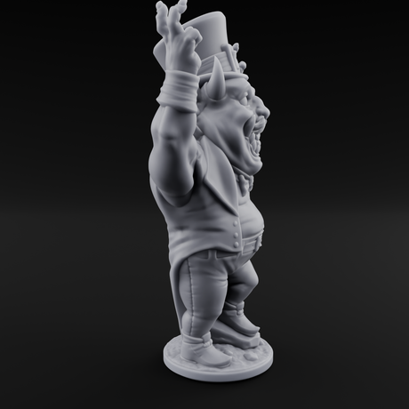 Roll Up Roll Up Devil Entertainers Miniature for Dungeons and Dragons, Pathfinder or other TTRPGs