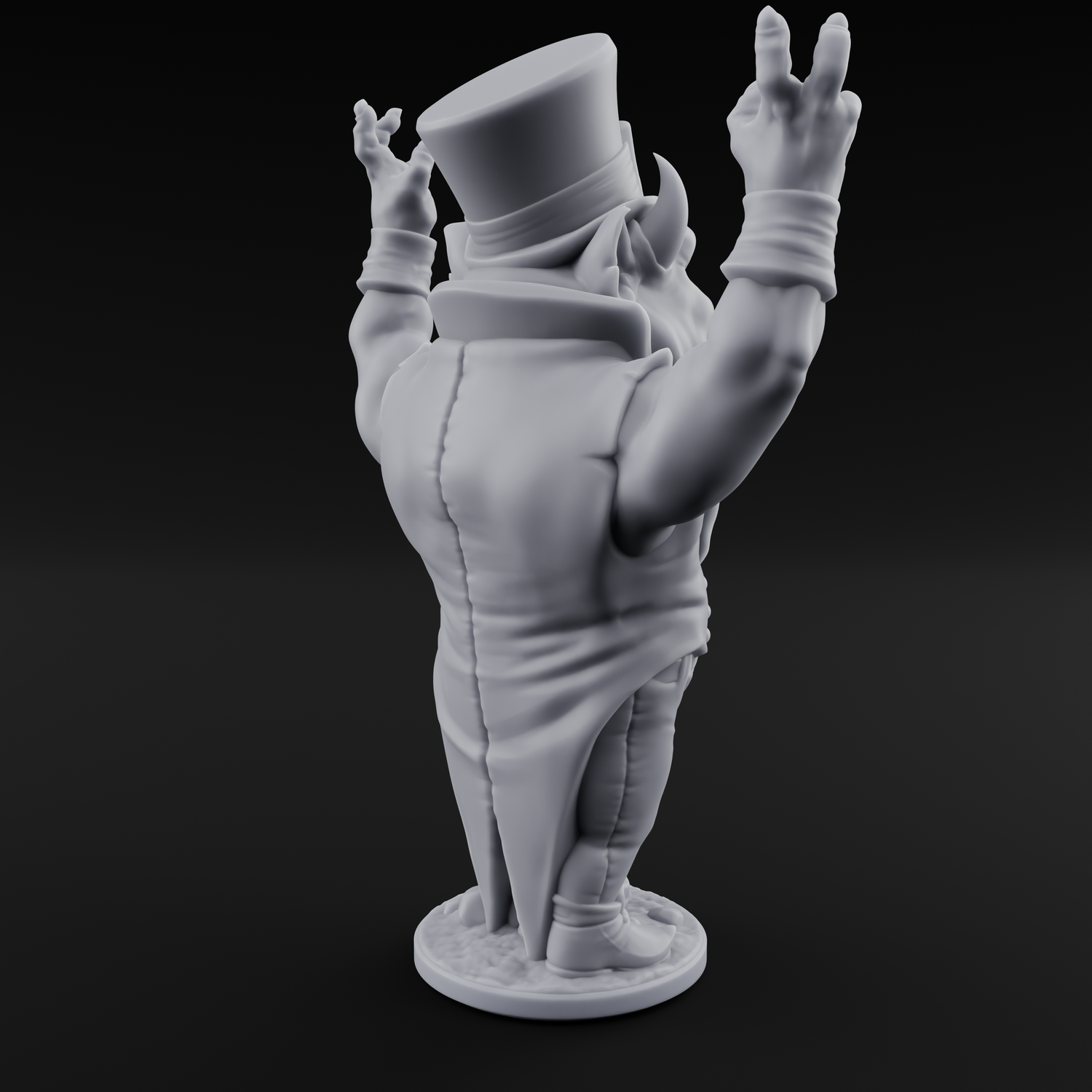 Roll Up Roll Up Devil Entertainers Miniature for Dungeons and Dragons, Pathfinder or other TTRPGs