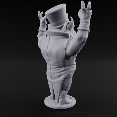 Roll Up Roll Up Devil Entertainers Miniature for Dungeons and Dragons, Pathfinder or other TTRPGs