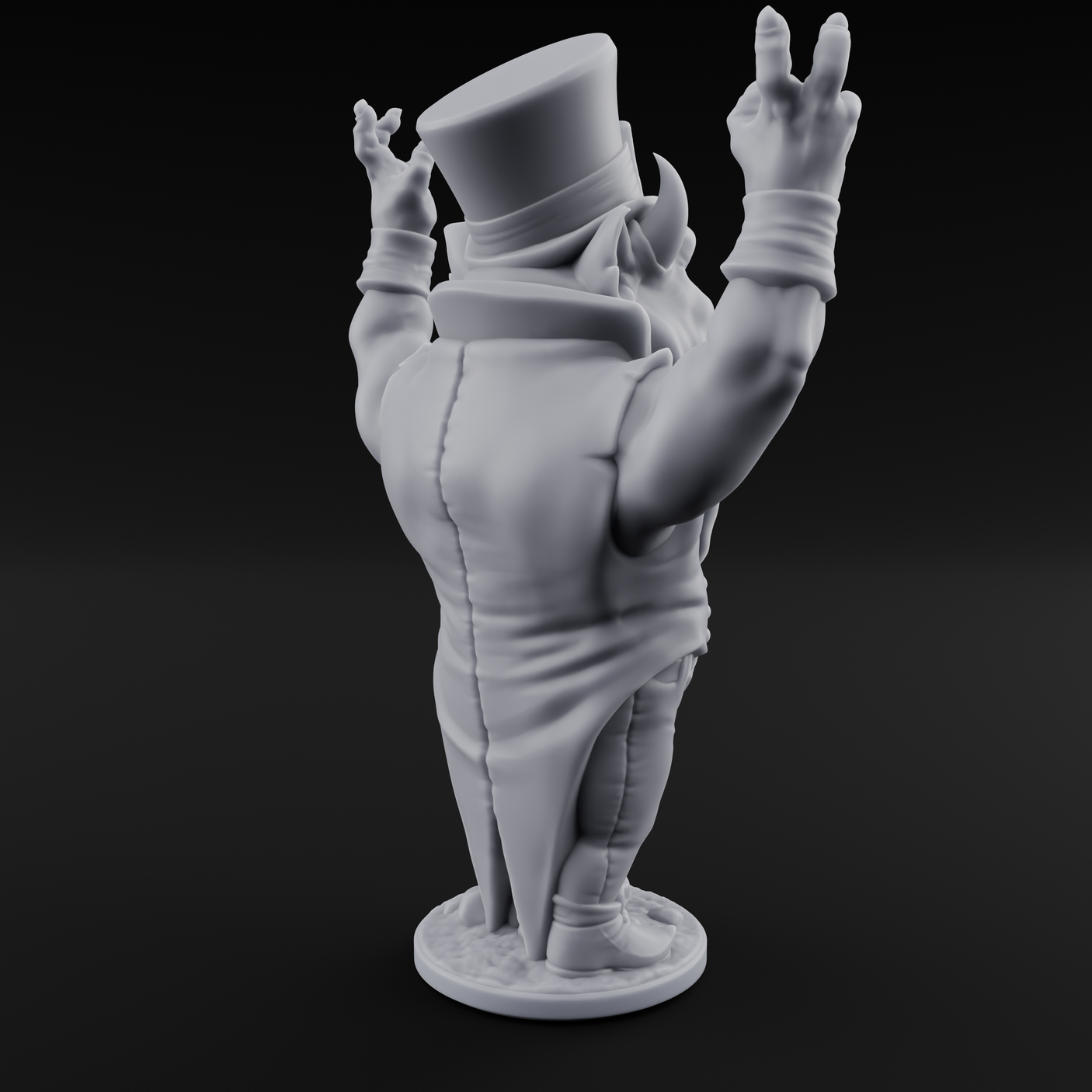 Roll Up Roll Up Devil Entertainer B Miniature for Dungeons and Dragons, Pathfinder or other TTRPGs