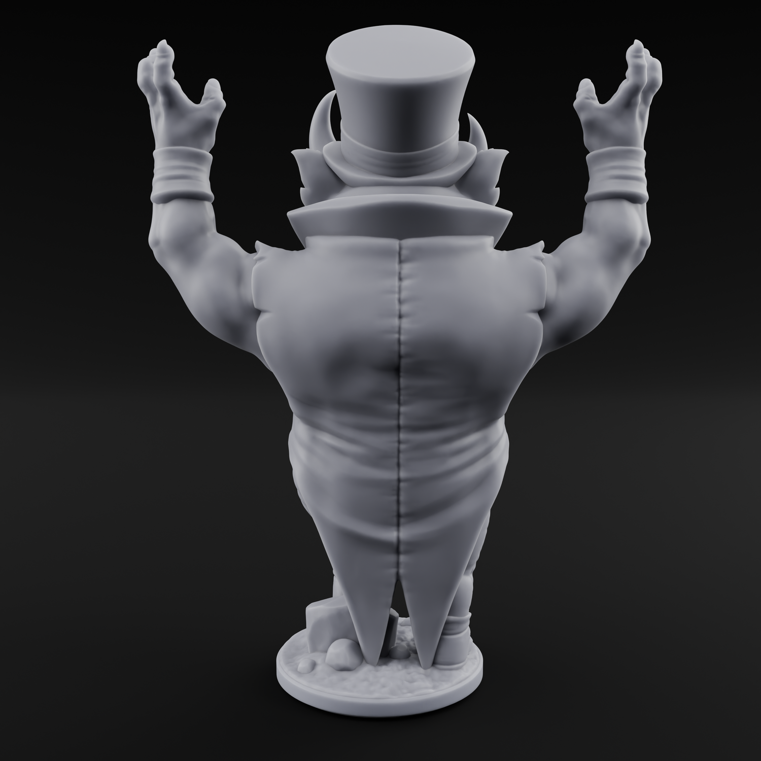 Roll Up Roll Up Devil Entertainers Miniature for Dungeons and Dragons, Pathfinder or other TTRPGs
