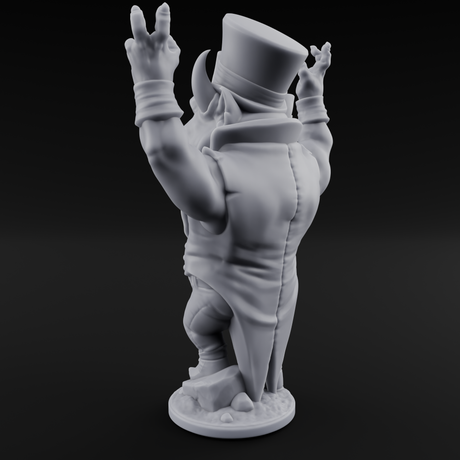 Roll Up Roll Up Devil Entertainers Miniature for Dungeons and Dragons, Pathfinder or other TTRPGs