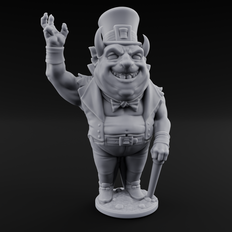 Roll Up Roll Up Devil Entertainers Miniature for Dungeons and Dragons, Pathfinder or other TTRPGs