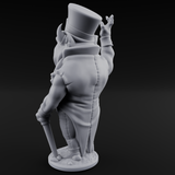 Roll Up Roll Up Devil Entertainer C Miniature for Dungeons and Dragons, Pathfinder or other TTRPGs