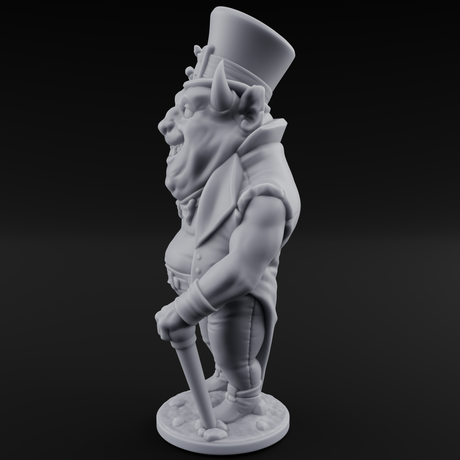 Roll Up Roll Up Devil Entertainers Miniature for Dungeons and Dragons, Pathfinder or other TTRPGs