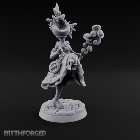 Dimension Shifting Sage Miniature for Dungeons and Dragons, Pathfinder or other TTRPGs
