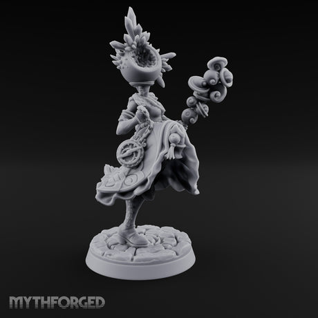 Dimension Shifting Sage Miniature for Dungeons and Dragons, Pathfinder or other TTRPGs