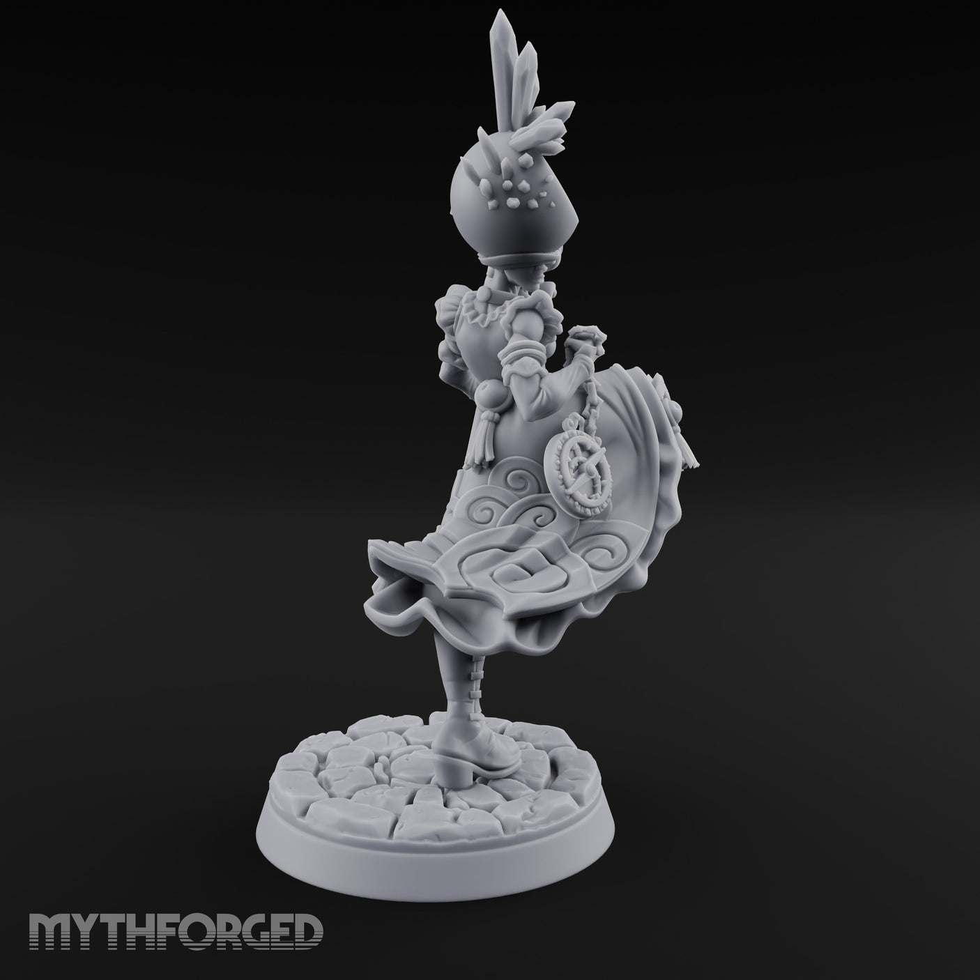 Dimension Shifting Sage Miniature for Dungeons and Dragons, Pathfinder or other TTRPGs