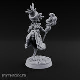Dimension Shifting Sage Miniature for Dungeons and Dragons, Pathfinder or other TTRPGs