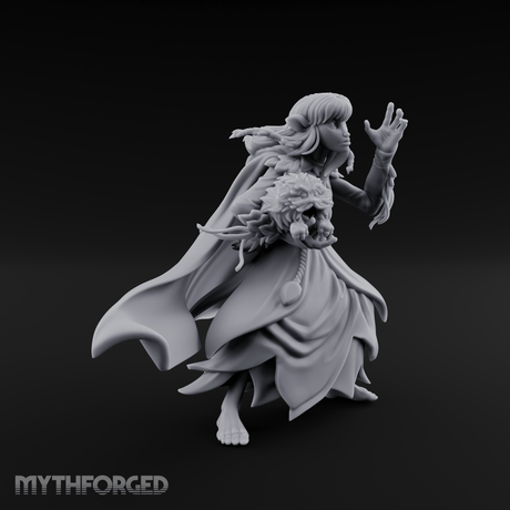 Dark Crystal Searching Adventurer Miniature for Dungeons and Dragons, Pathfinder or other TTRPGs
