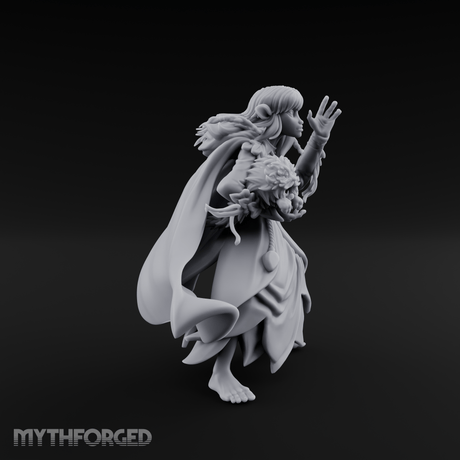 Dark Crystal Searching Adventurer Miniature for Dungeons and Dragons, Pathfinder or other TTRPGs