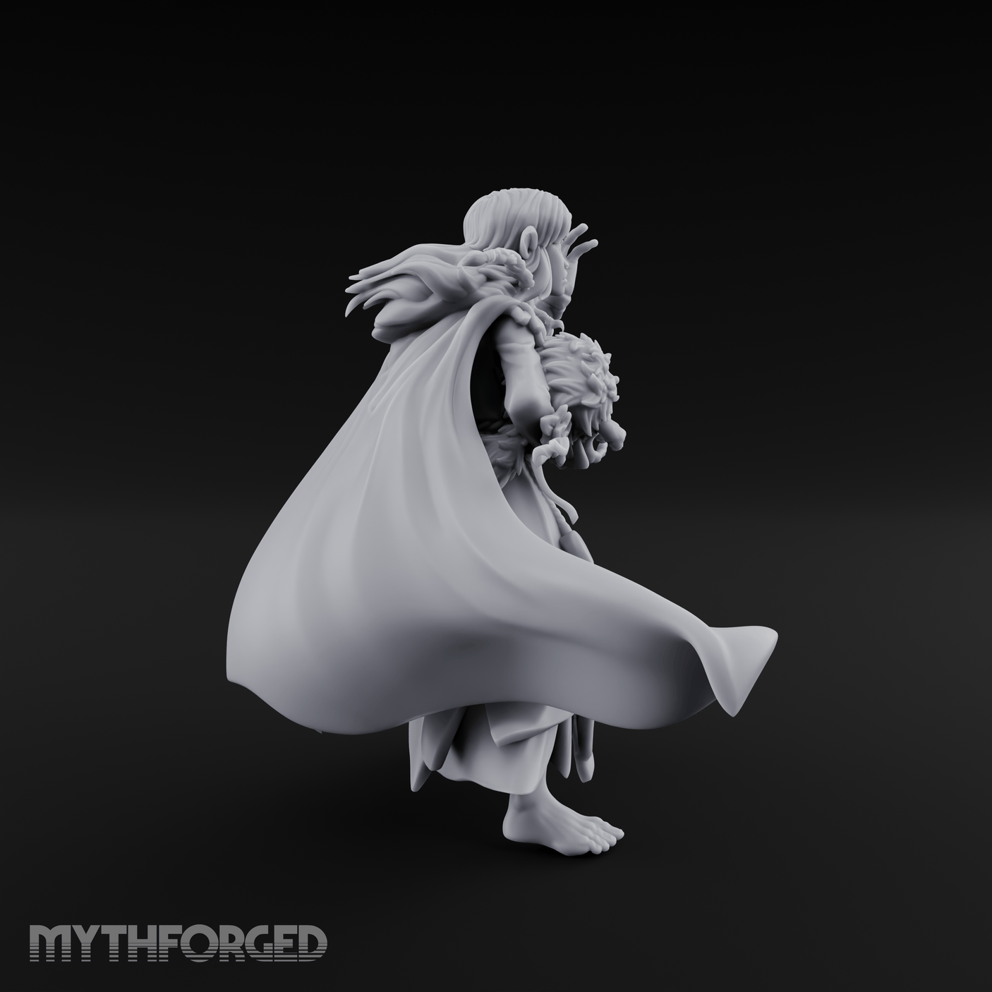 Dark Crystal Searching Adventurer Miniature for Dungeons and Dragons, Pathfinder or other TTRPGs