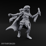 Dark Crystal Searching Elf Rogue Miniature for Dungeons and Dragons, Pathfinder or other TTRPGs