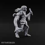 Dark Crystal Searching Elf Rogue Miniature for Dungeons and Dragons, Pathfinder or other TTRPGs