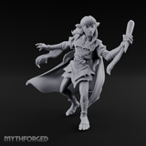 Dark Crystal Searching Elf Rogue Miniature for Dungeons and Dragons, Pathfinder or other TTRPGs