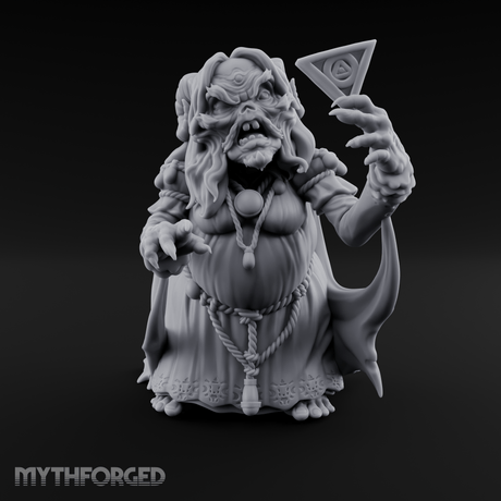 Spell Channeling Swamp Hag Miniature for Dungeons and Dragons, Pathfinder or other TTRPGs
