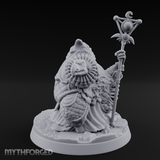 Scepter Held High Aarakocra Sorceress Miniature for Dungeons and Dragons, Pathfinder or other TTRPGs