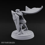 Braced Against the Gale Human Shield Knight