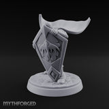 Braced Against the Gale Human Shield Knight