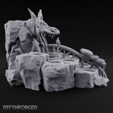 Thrill Ride, Terrible Teeth D&D Dragon Coaster Rocky Diorama