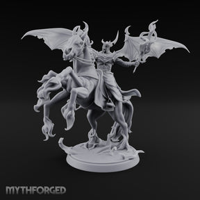 Wings Spread, Reins Held Loose Vampire Lord Rider