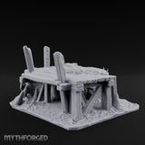 Dock-Smashing Fang-Snapping Thing Beneath The Docks Miniature for Dungeons and Dragons, Pathfinder or other TTRPGs