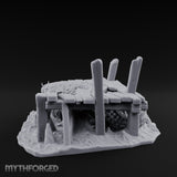 Dock-Smashing Fang-Snapping Thing Beneath The Docks Miniature for Dungeons and Dragons, Pathfinder or other TTRPGs
