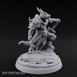 Dominant Striding Kobold Leader Miniature for Dungeons and Dragons, Pathfinder or other TTRPGs