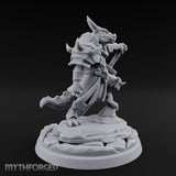 Dominant Striding Kobold Leader Miniature for Dungeons and Dragons, Pathfinder or other TTRPGs