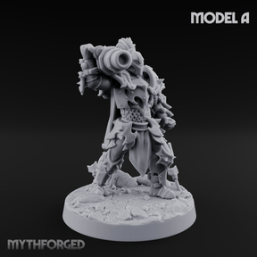 Cannon Crowned Sentinels A Miniature for Dungeons and Dragons, Pathfinder or other TTRPGs