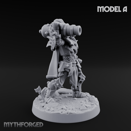 Cannon Crowned Sentinels A Miniature for Dungeons and Dragons, Pathfinder or other TTRPGs