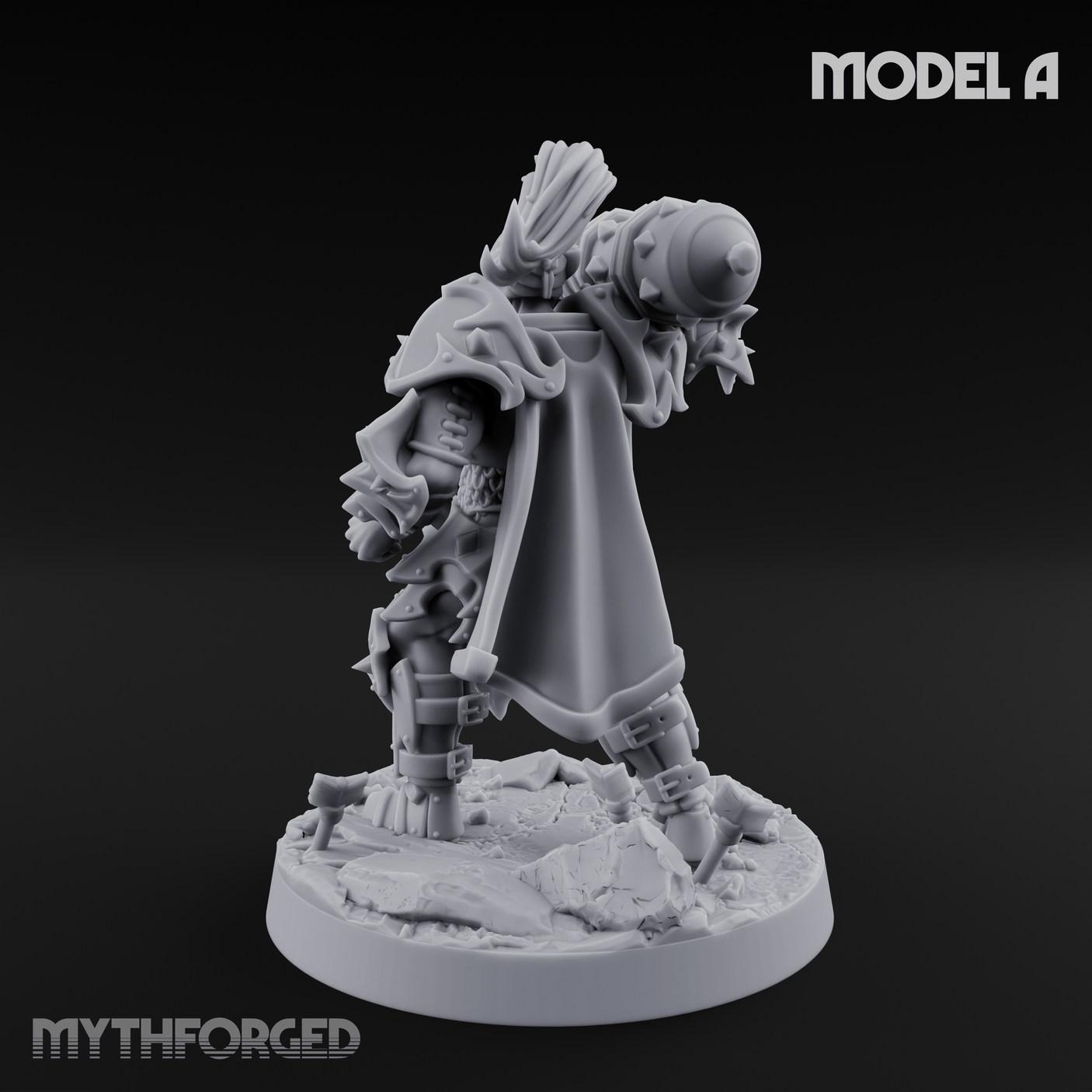 Cannon Crowned Sentinels A Miniature for Dungeons and Dragons, Pathfinder or other TTRPGs