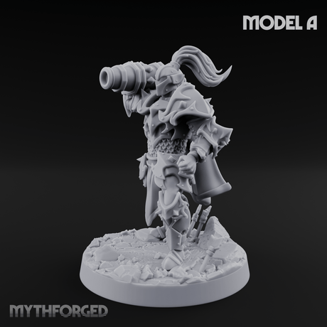Cannon Crowned Sentinels A Miniature for Dungeons and Dragons, Pathfinder or other TTRPGs