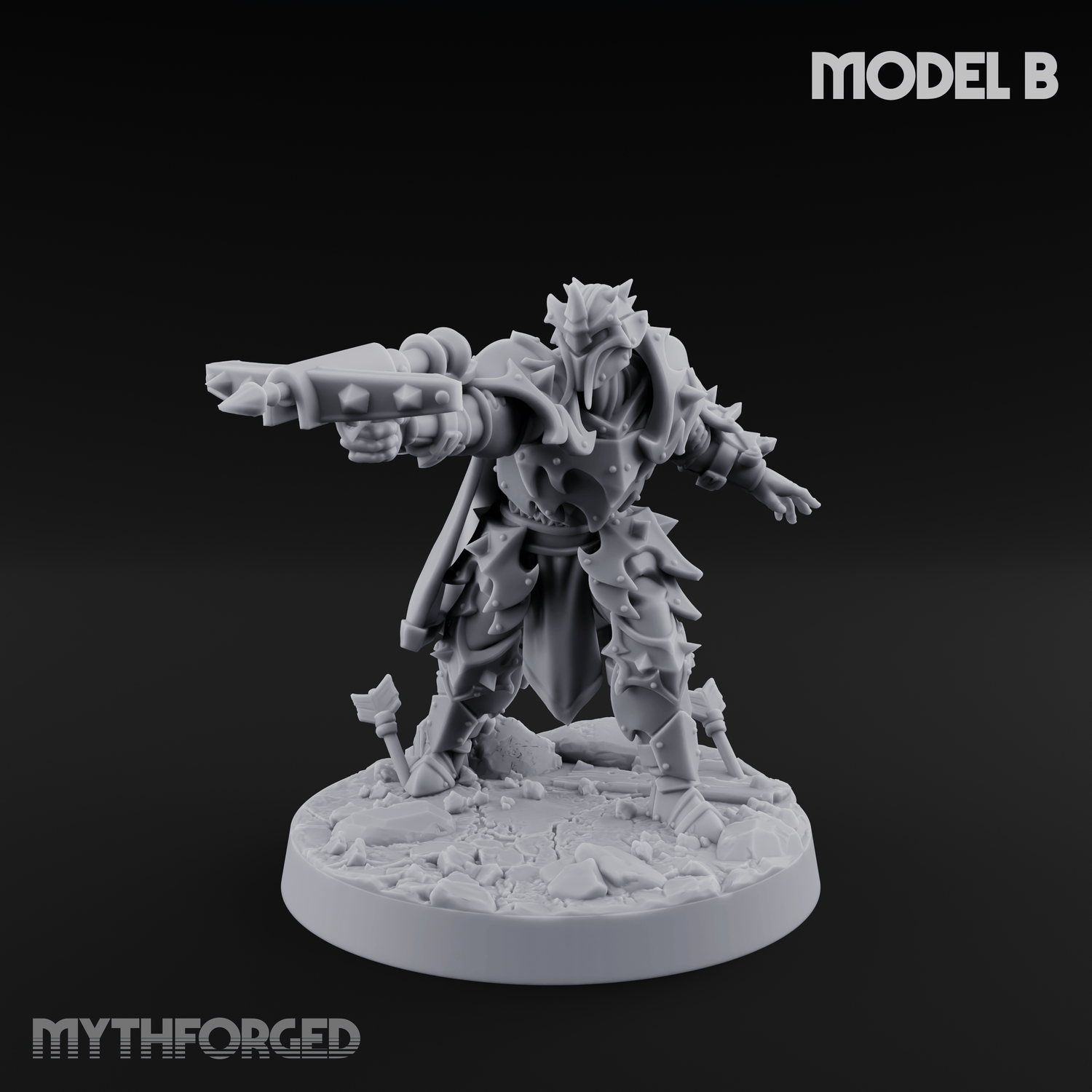 Cannon Crowned Sentinels Miniature for Dungeons and Dragons, Pathfinder or other TTRPGs