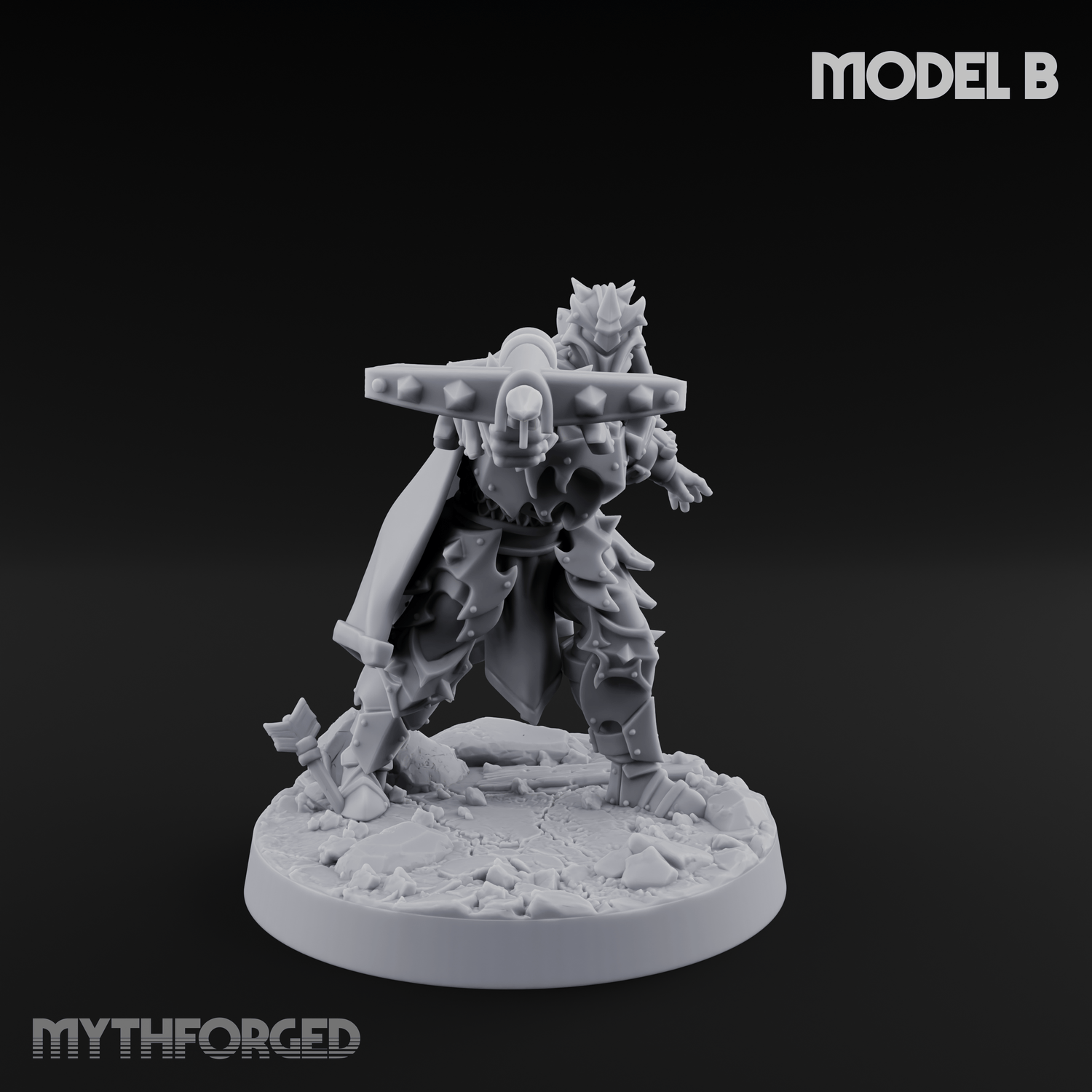 Cannon Crowned Sentinels B Miniature for Dungeons and Dragons, Pathfinder or other TTRPGs