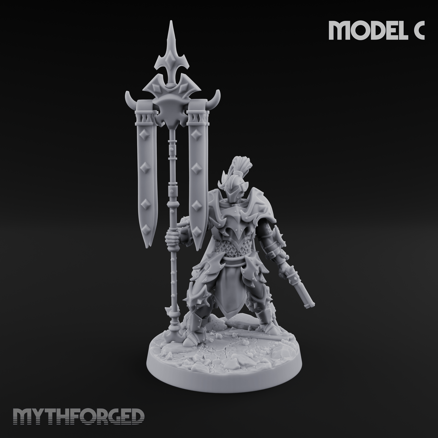 Cannon Crowned Sentinels C Miniature for Dungeons and Dragons, Pathfinder or other TTRPGs