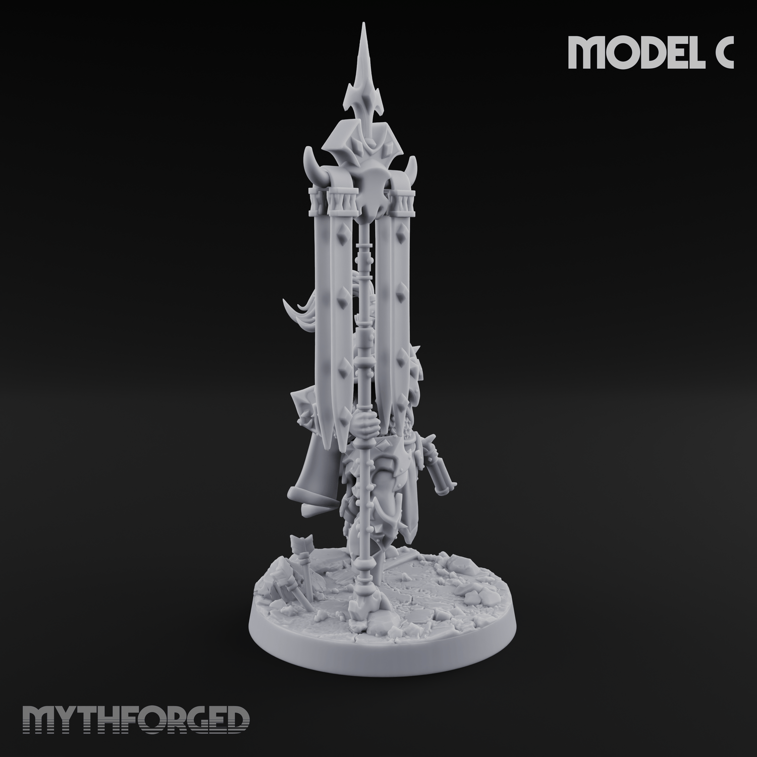 Cannon Crowned Sentinels C Miniature for Dungeons and Dragons, Pathfinder or other TTRPGs
