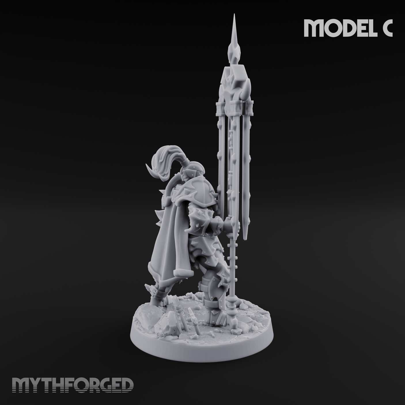 Cannon Crowned Sentinels C Miniature for Dungeons and Dragons, Pathfinder or other TTRPGs