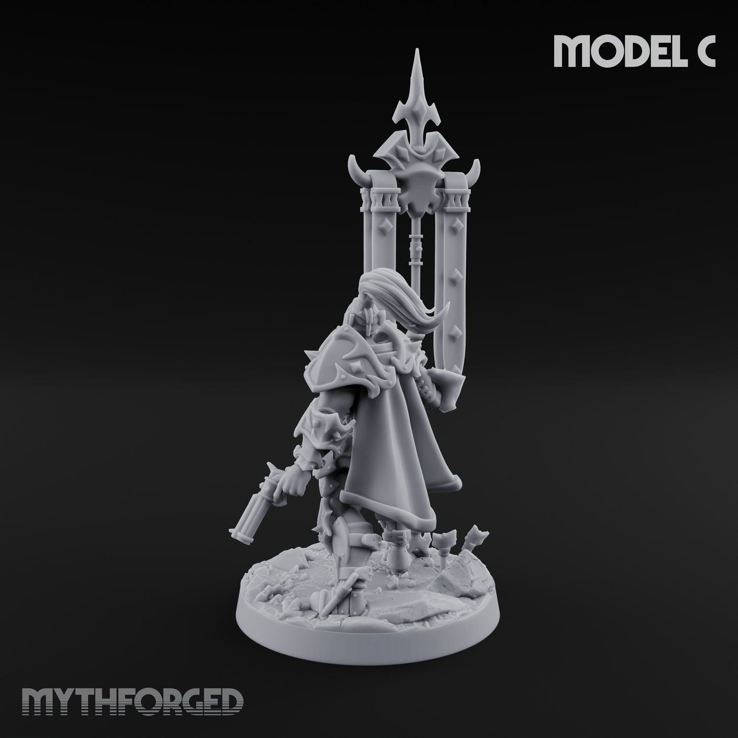 Cannon Crowned Sentinels C Miniature for Dungeons and Dragons, Pathfinder or other TTRPGs