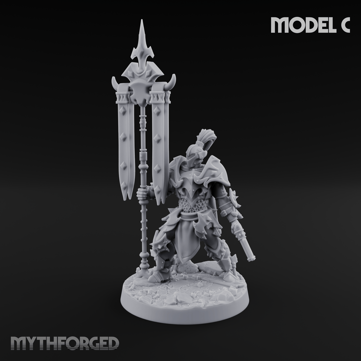 Cannon Crowned Sentinels C Miniature for Dungeons and Dragons, Pathfinder or other TTRPGs