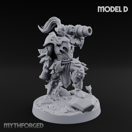 Cannon Crowned Sentinels Miniature for Dungeons and Dragons, Pathfinder or other TTRPGs