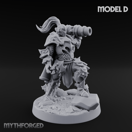 Cannon Crowned Sentinels Miniature for Dungeons and Dragons, Pathfinder or other TTRPGs