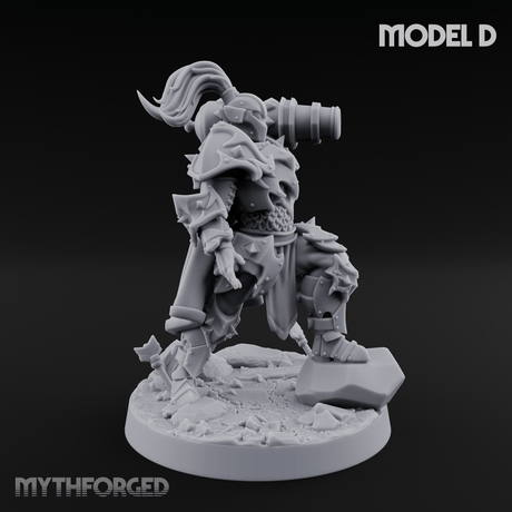 Cannon Crowned Sentinels D Miniature for Dungeons and Dragons, Pathfinder or other TTRPGs