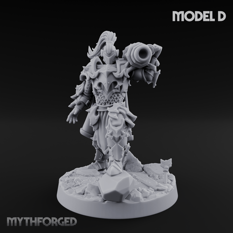 Cannon Crowned Sentinels D Miniature for Dungeons and Dragons, Pathfinder or other TTRPGs