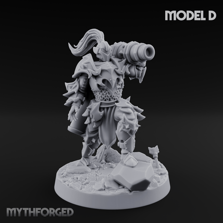 Cannon Crowned Sentinels D Miniature for Dungeons and Dragons, Pathfinder or other TTRPGs