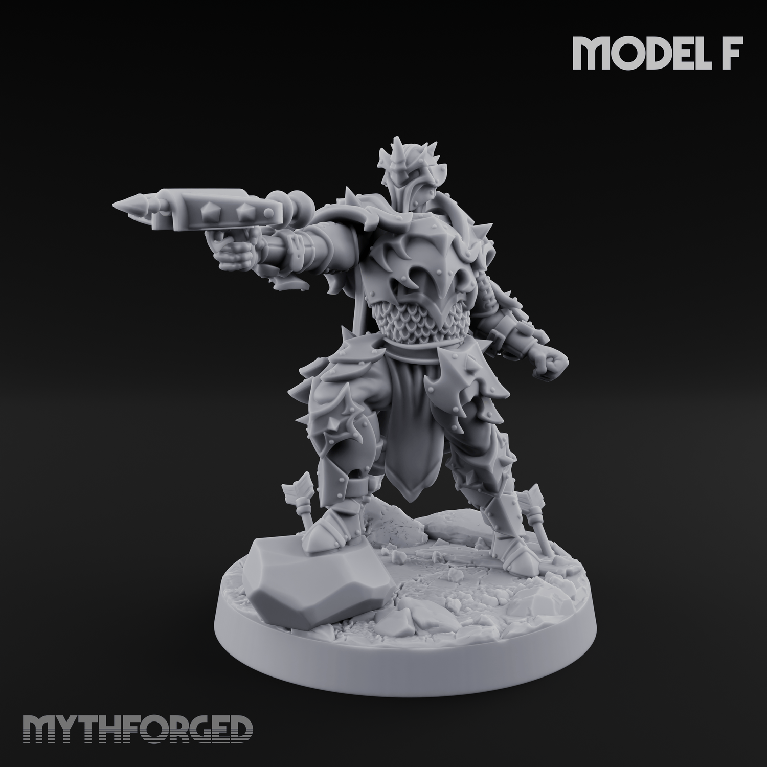 Cannon Crowned Sentinels Miniature for Dungeons and Dragons, Pathfinder or other TTRPGs